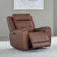 Beckham - Swivel Glider Recliner P2 - Aline Saddle