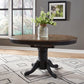 Carolina Crossing - Wood Oval Pedestal Table Top - Antique Honey