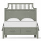 Pure Maple - Storage Footboard 5/0 - Sage