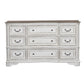 Magnolia Manor - 9 Drawer Dresser - Antique White