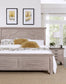 Bungalow - King Mantel Footboard - Dover Gray Two Tone