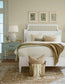 Pure Maple - Queen Garden Headboard - Cottage White