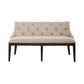 Americana Farmhouse - Upholstered Shelter Dining Bench