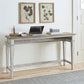 Heartland - Console Bar Table - Antique White / Tobacco Tops