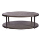 Modern View - Oval Cocktail Table Base - Gauntlet Gray