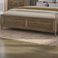 Hickory Grove - Queen Panel Footboard - Heirloom Brown