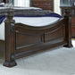 Messina Estates - Queen Poster Footboard - Cognac