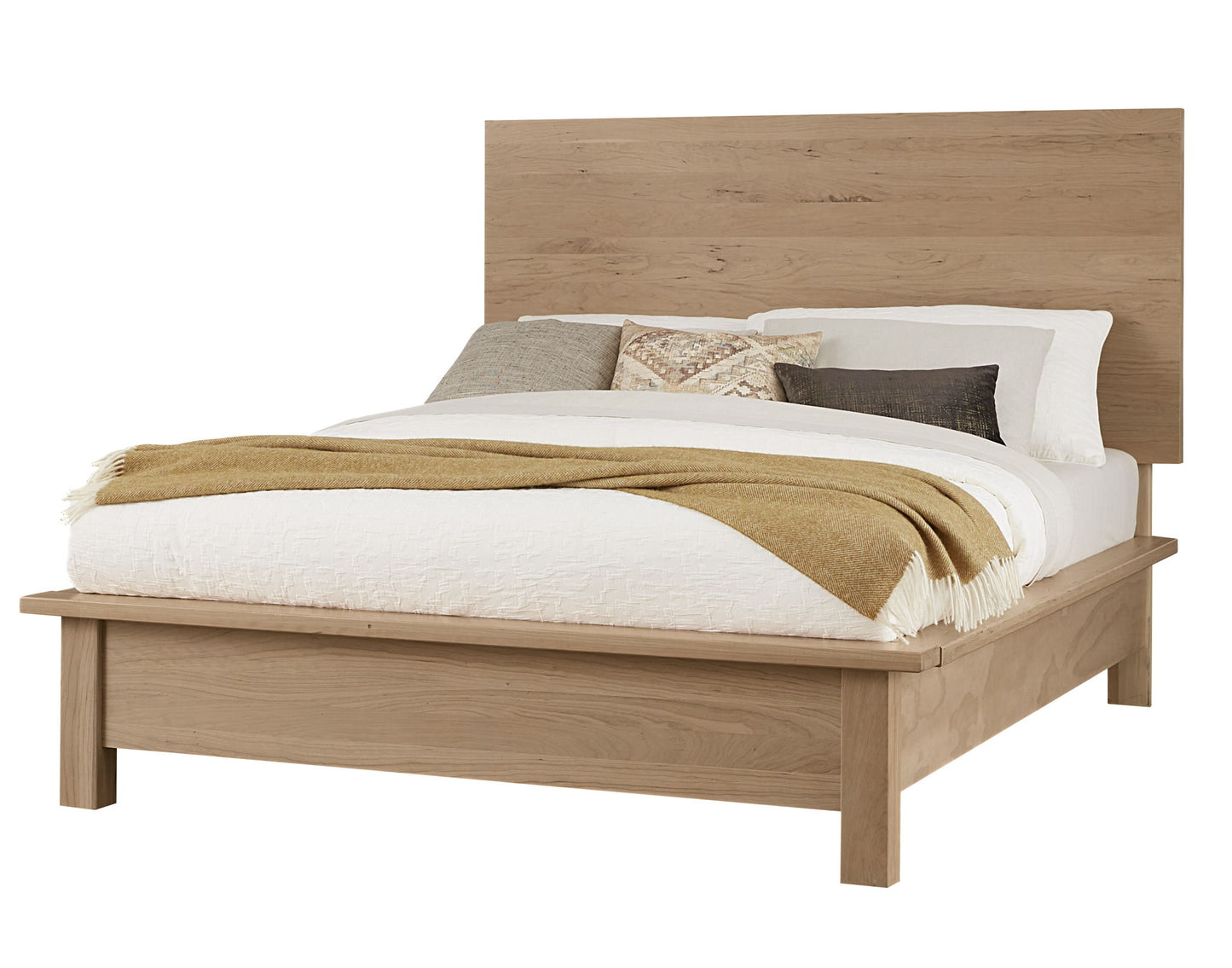 Crafted Cherry - Ben's Queen Terrace Footboard - Bleached Cherry