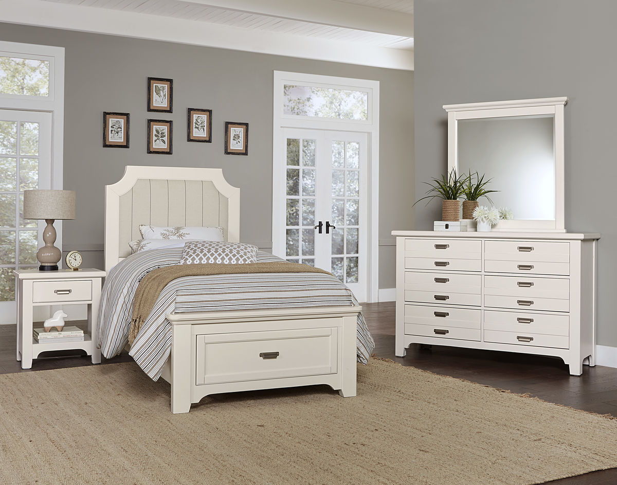 Bungalow - Twin Rails - Lattice / Soft White