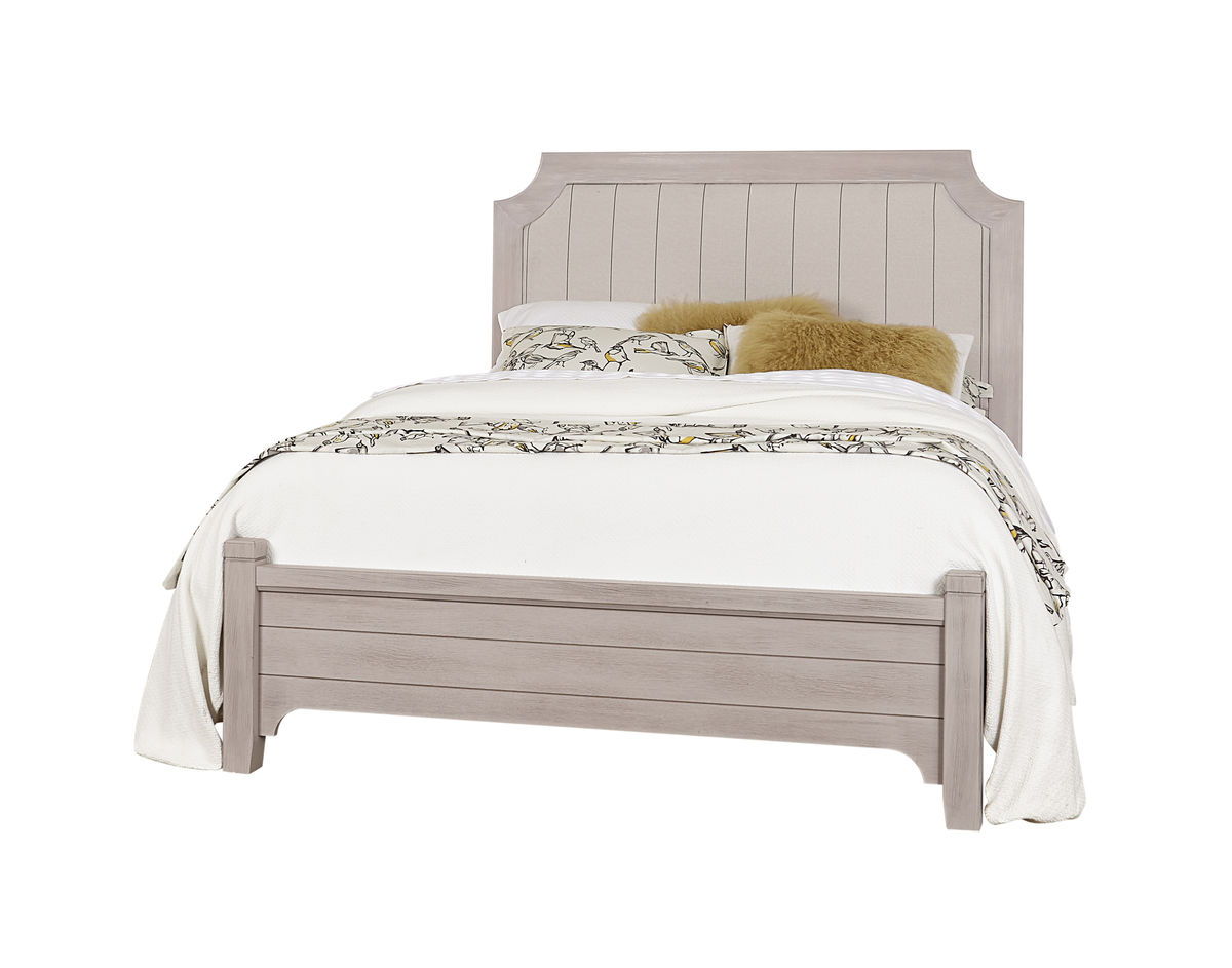 Bungalow - Queen Low Profile Footboard - Dover Grey Two Tone