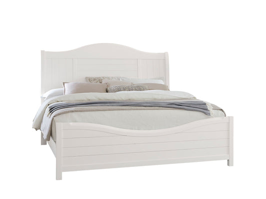 Cool Farmhouse - Queen Footboard For Sleigh Bed - Soft White