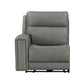 Camden - L Arm Recliner P3 & ZW - Aline Light Gray