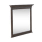Paradise Valley - Landscape Mirror - Saddle Brown