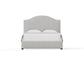 Choices - Emily Queen Upholstered Headboard - Gray Stripe