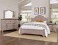 Bungalow - Bungalw Arched Headboard - Dover Gray Two Tone