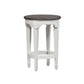 Allyson Park - 4 Piece Dining Room Set - Wirebrushed White / Charcoal