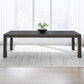 Cascade Falls - Rectangular Leg Table - Satin Espresso