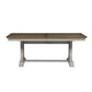 Farmhouse Reimagined - Trestle Table Top - Antique White / Chestnut Tops