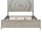 Belmar - King Panel Footboard - Washed Taupe