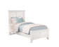 Bonanza - Twin Mansion Footboard - White