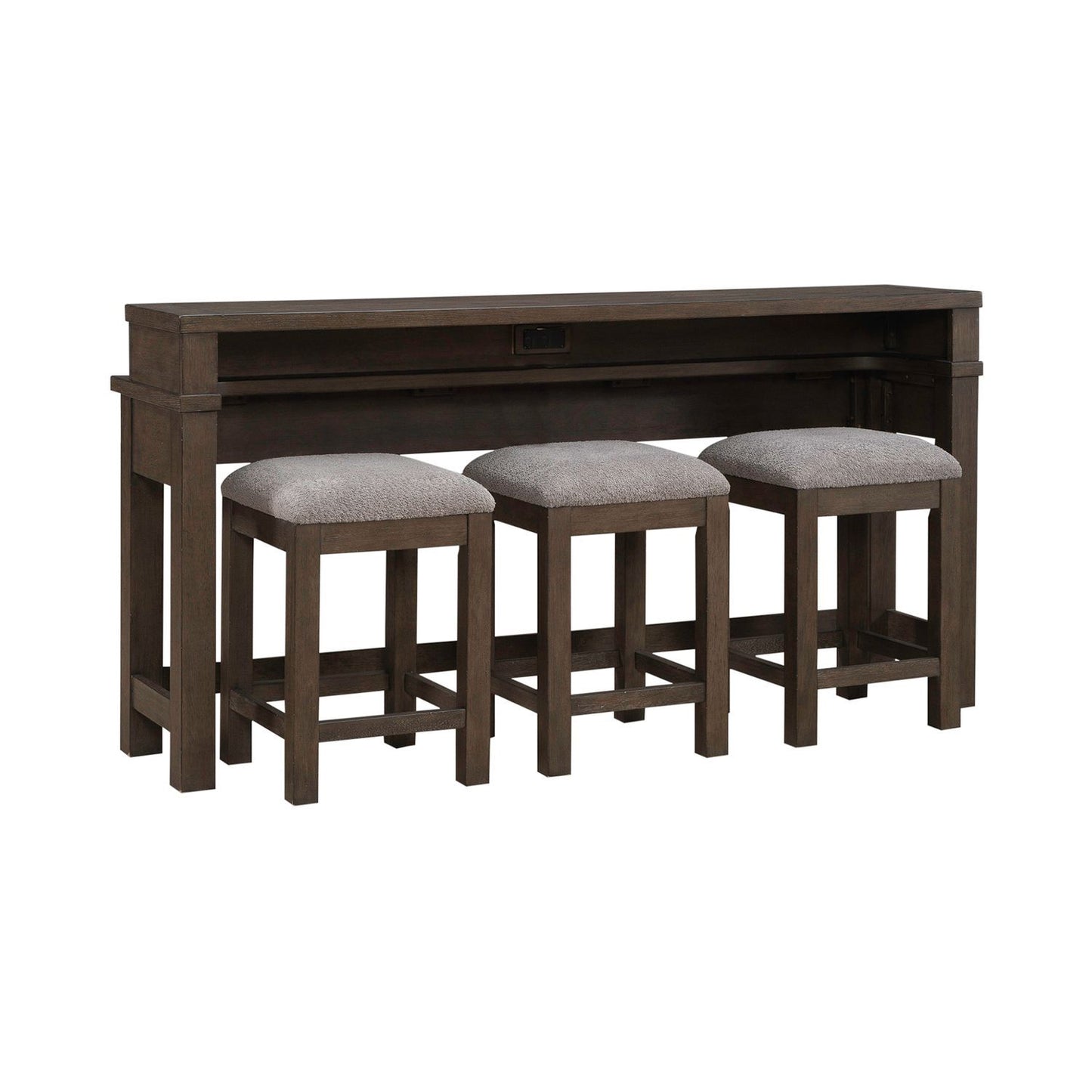 Cascade Falls - 4 Piece Set - Satin Espresso