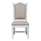 Abbey Park - Upholstered Side Chair - Antique White