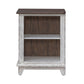 River Place - Left Pier Base - Riverstone White & Tobacco