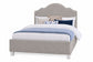 Tide & Timber - King Upholstered Headboard 6/6 - Ash Gray / Luxe Blue Oak