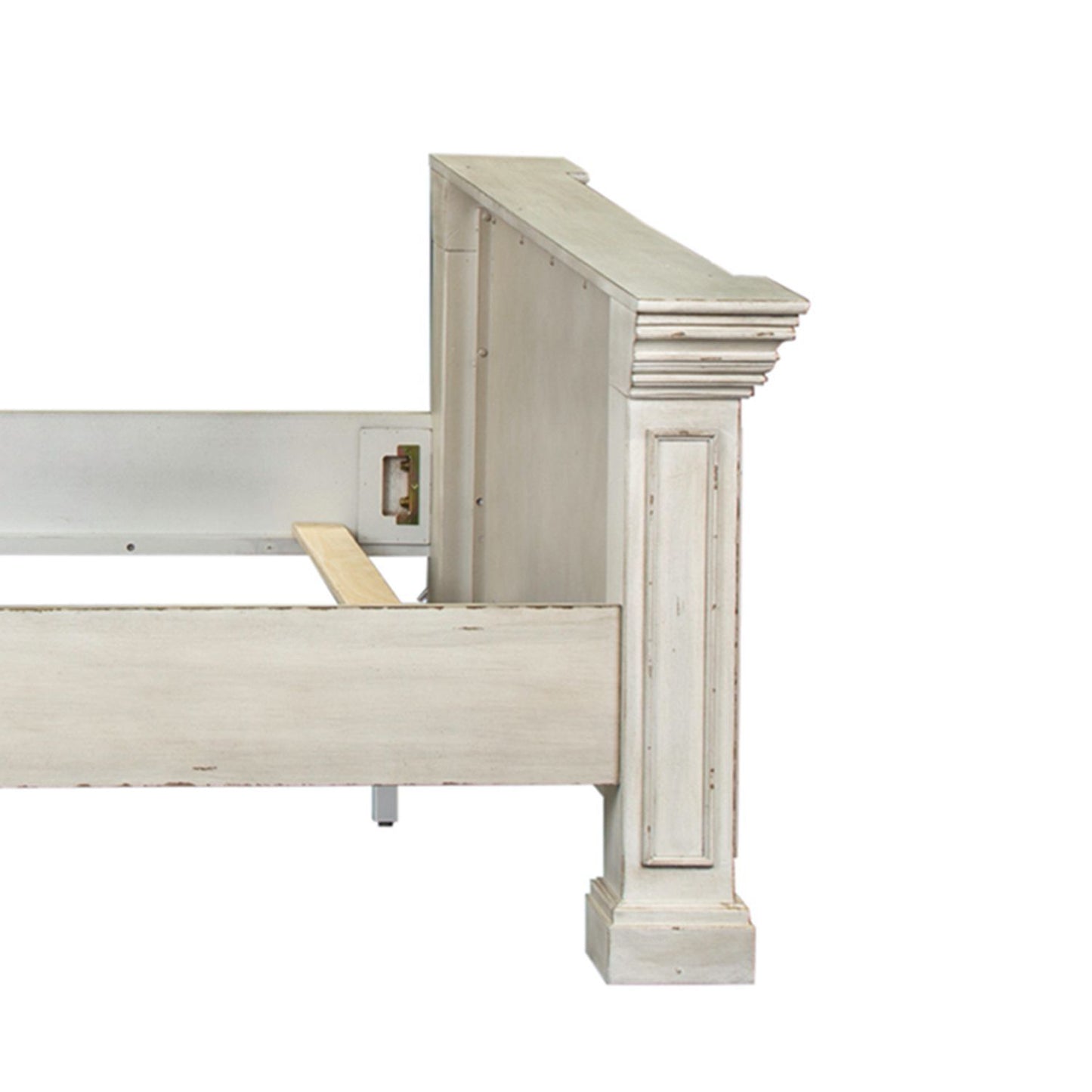 Big Valley - Queen Mansion Footboard - Whitestone