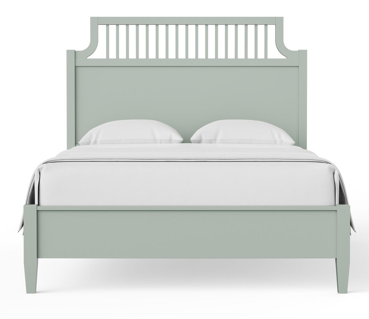 Pure Maple - Queen Garden Footboard - Sage