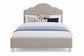 Tide & Timber - Queen Upholstered Headboard 5/0 - Tan Antelope