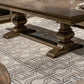 Paradise Valley - Trestle Table Base - Saddle Brown