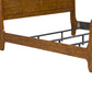 Grandpas Cabin - California King Sleigh Rails - Aged Oak