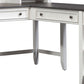 Allyson Park - Right Return - Wirebrushed White / Charcoal