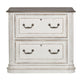 Magnolia Manor - Jr Executive Media Lateral File - Antique White