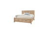 Cool Rustic - King & Queen Storage Bed Rails - Clear Maple