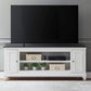 Fireplace TV Consoles - 80" Fireplace TV Console FTS - White