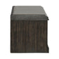 Mill Creek - Wall Bench - Peppercorn