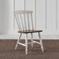 Al Fresco - Slat Back Side Chair - Graphite & Whitestone