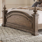 Carlisle Court - Queen Poster Footboard - Medium Brown