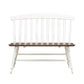Al Fresco - Slat Back Bench - Graphite & Whitestone