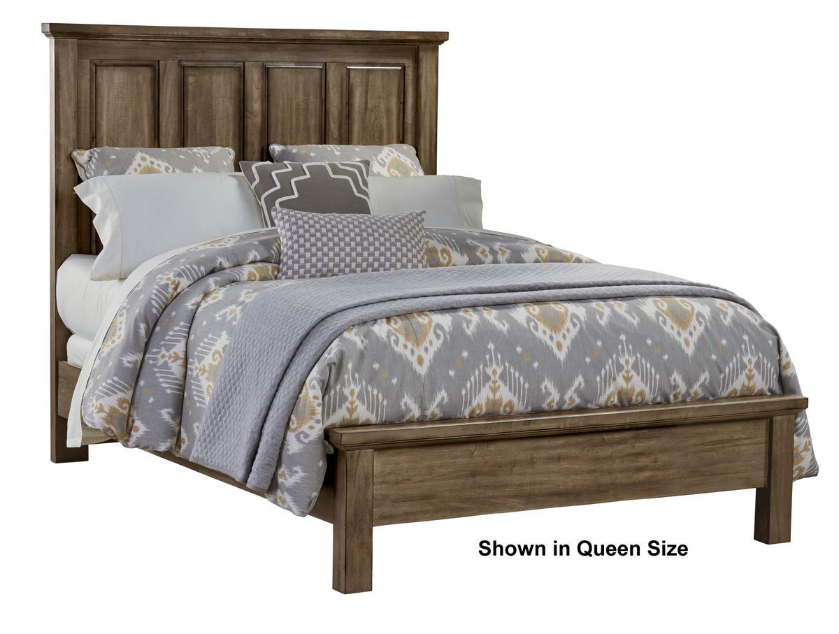 Maple Road - King Mansion Bed Footboard - Maple Syrup