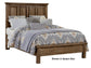 Maple Road - King Mansion Bed Footboard - Maple Syrup
