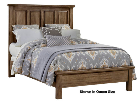 Maple Road - Queen Mansion Bed Footboard - Maple Syrup