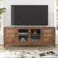 Shaker Lakes - 82" TV Console - Harvest Brown