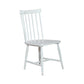 Palmetto Heights - Spindle Back Side Chair - Shell White & Driftwood