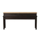 Heatherbrook - 4 Piece Console Set (1 Console 3 Stools) - Charcoal & Ash