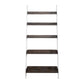 Farmhouse - Leaning Bookcase - Two Tone White / Wood Tone
