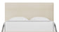 Choices - Amelia King Upholstered Headboard - Ivory Cream