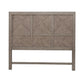 Skyview Lodge - King Panel Headboard - Cobblestone